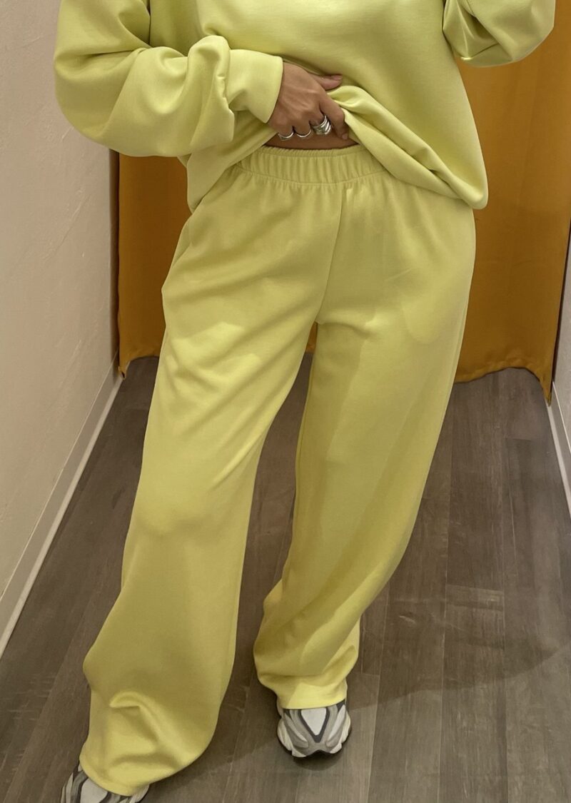 Coordinato tuta lime - immagine 3