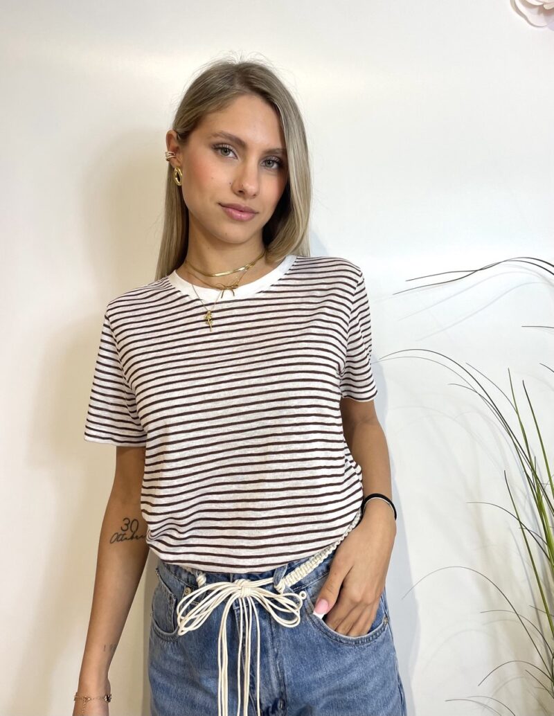 T-shirt Lena cioccolato Artlove