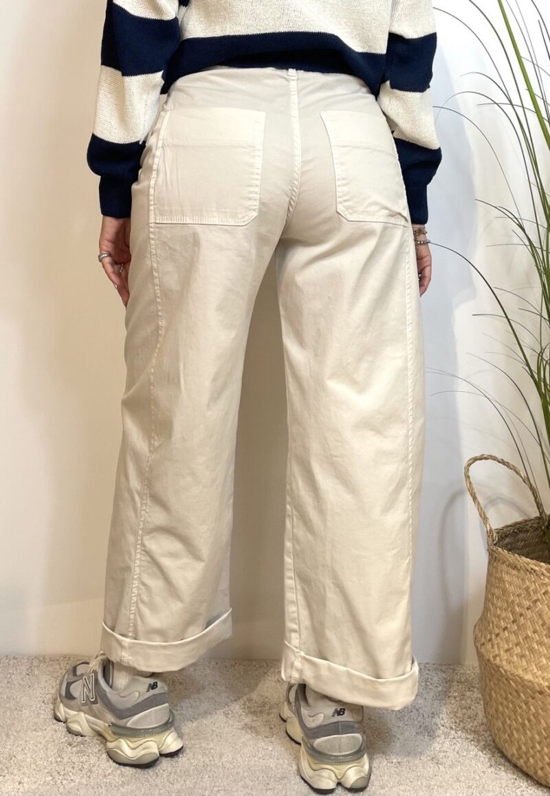 Pantalone balloon in cotone - immagine 2