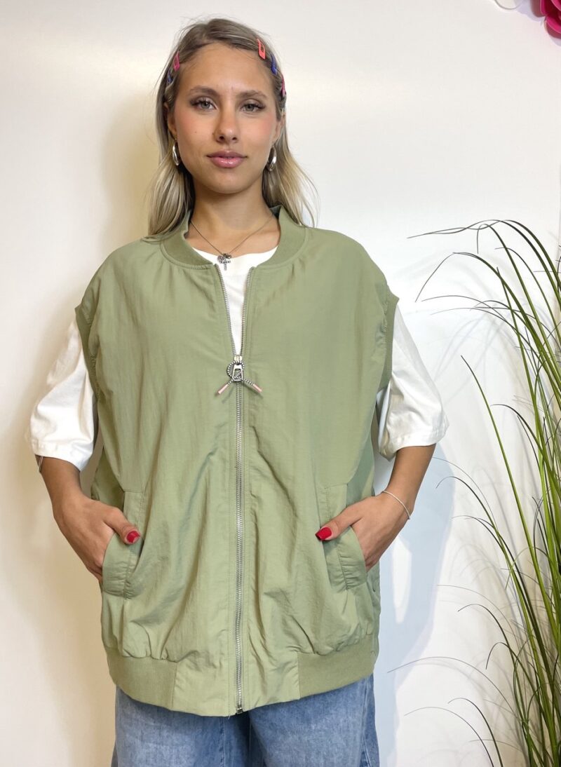 Bomber smanicato - immagine 4
