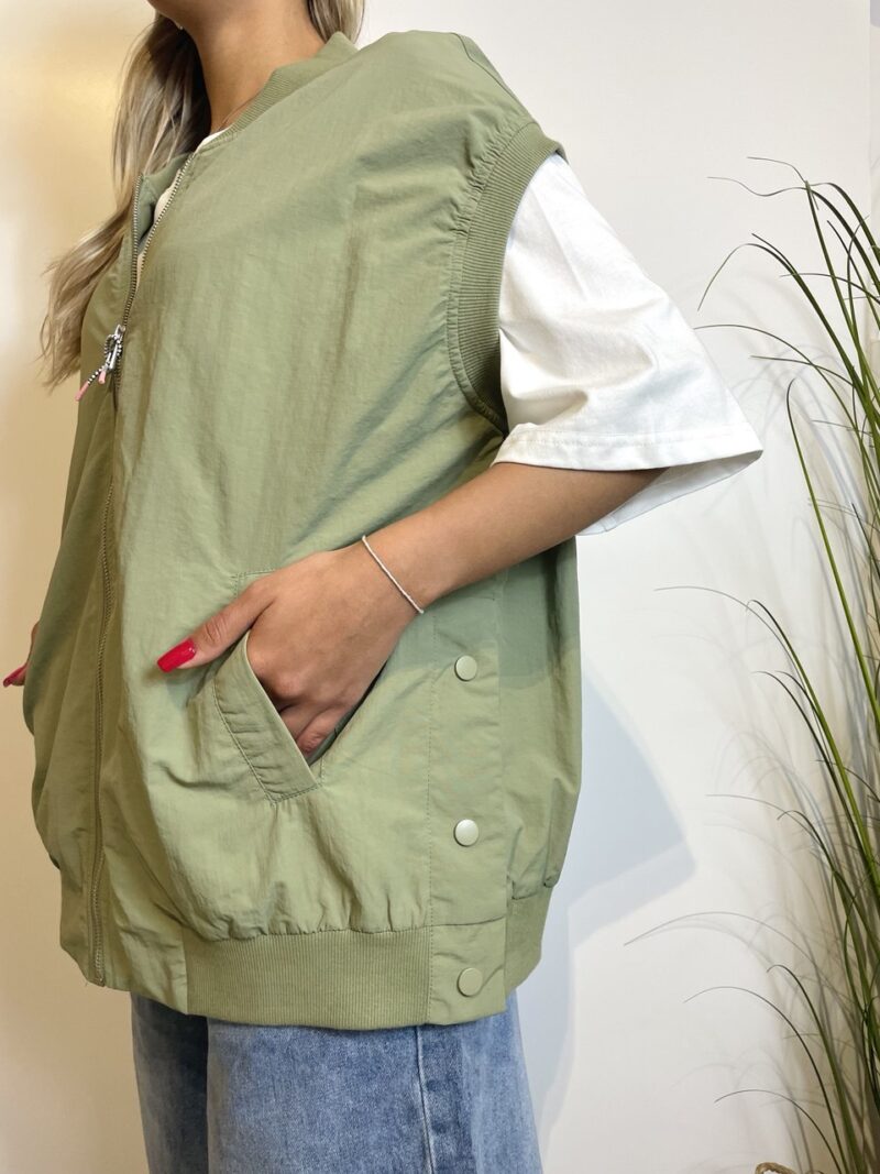 Bomber smanicato - immagine 5