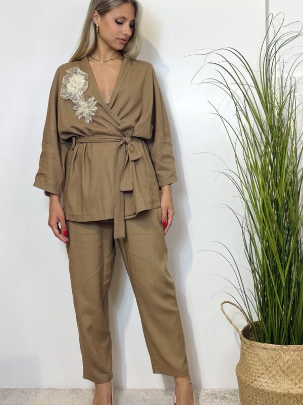 Coordinato kimono biscotto