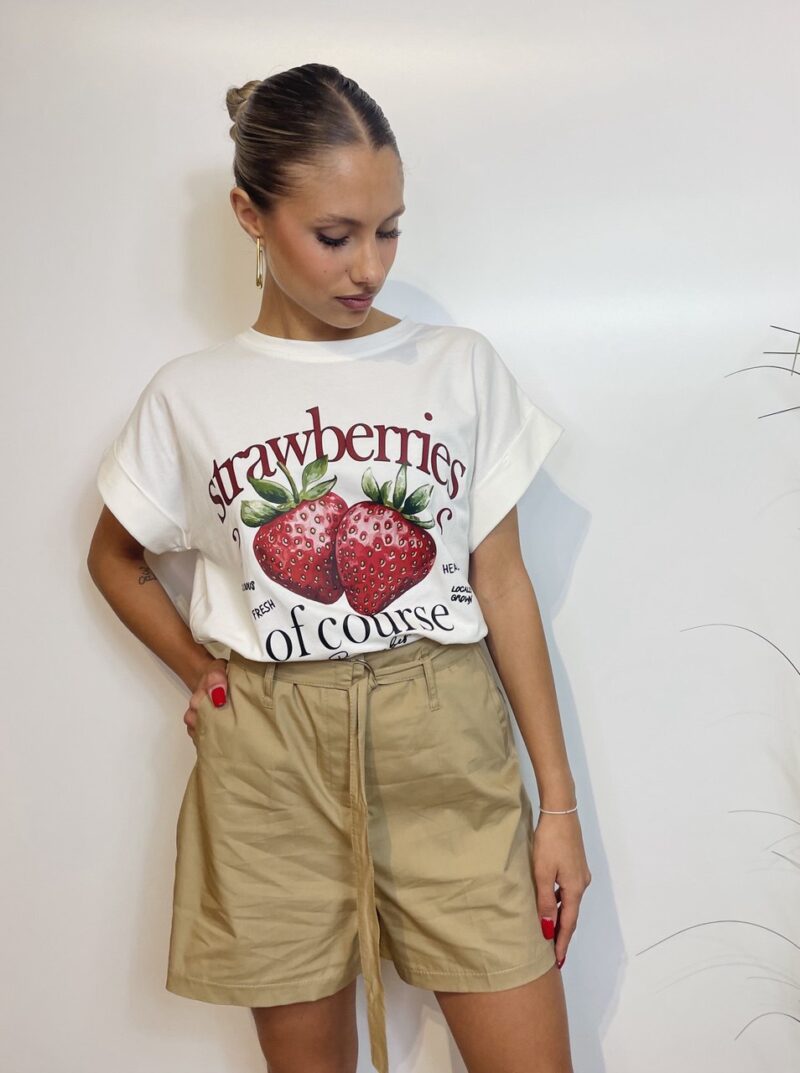 T-shirt Strawberries Susy mix - immagine 2