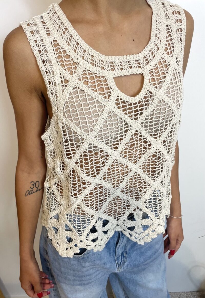 Top crochet Susy mix - immagine 3