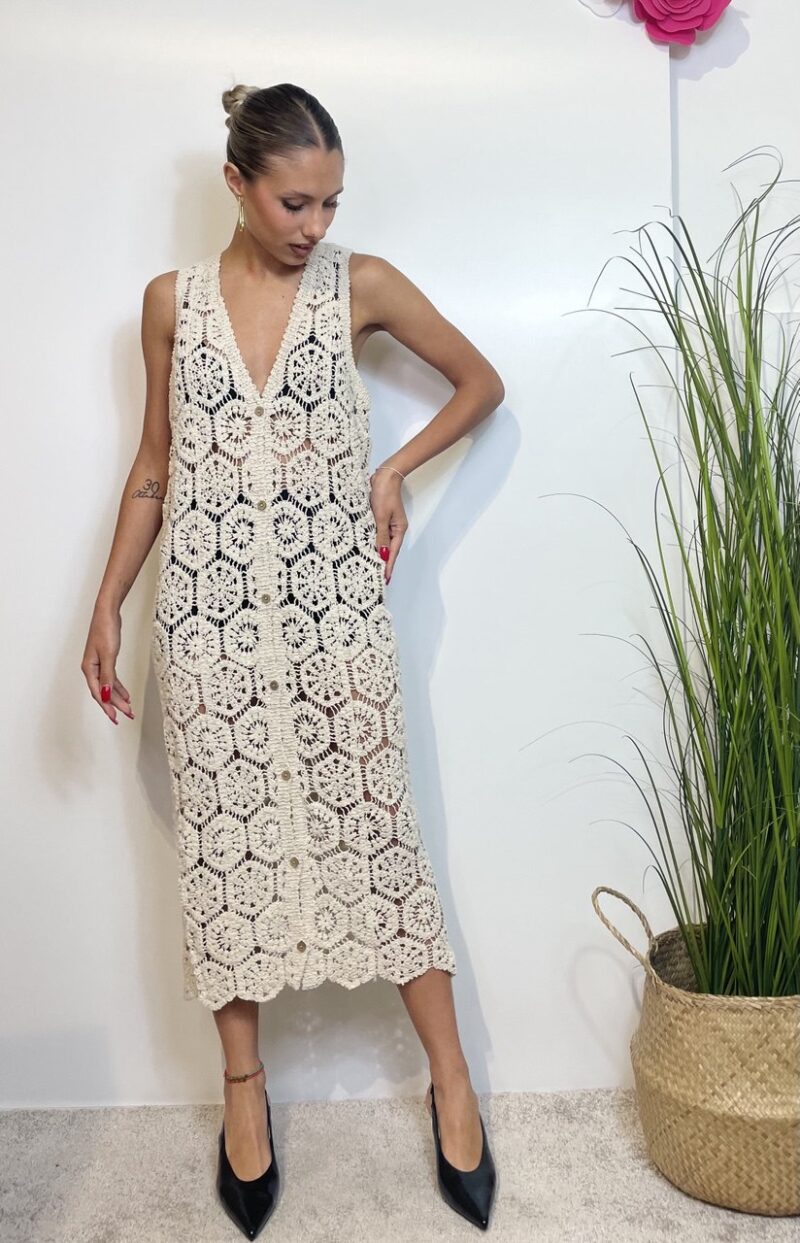 Abito crochet Susy mix