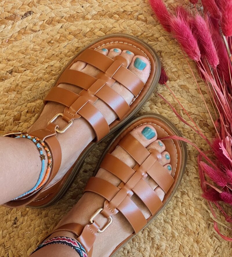 Sandalo gladiatore platform - immagine 2