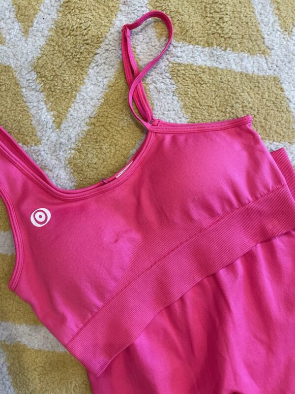 Coordinato fitness fucsia